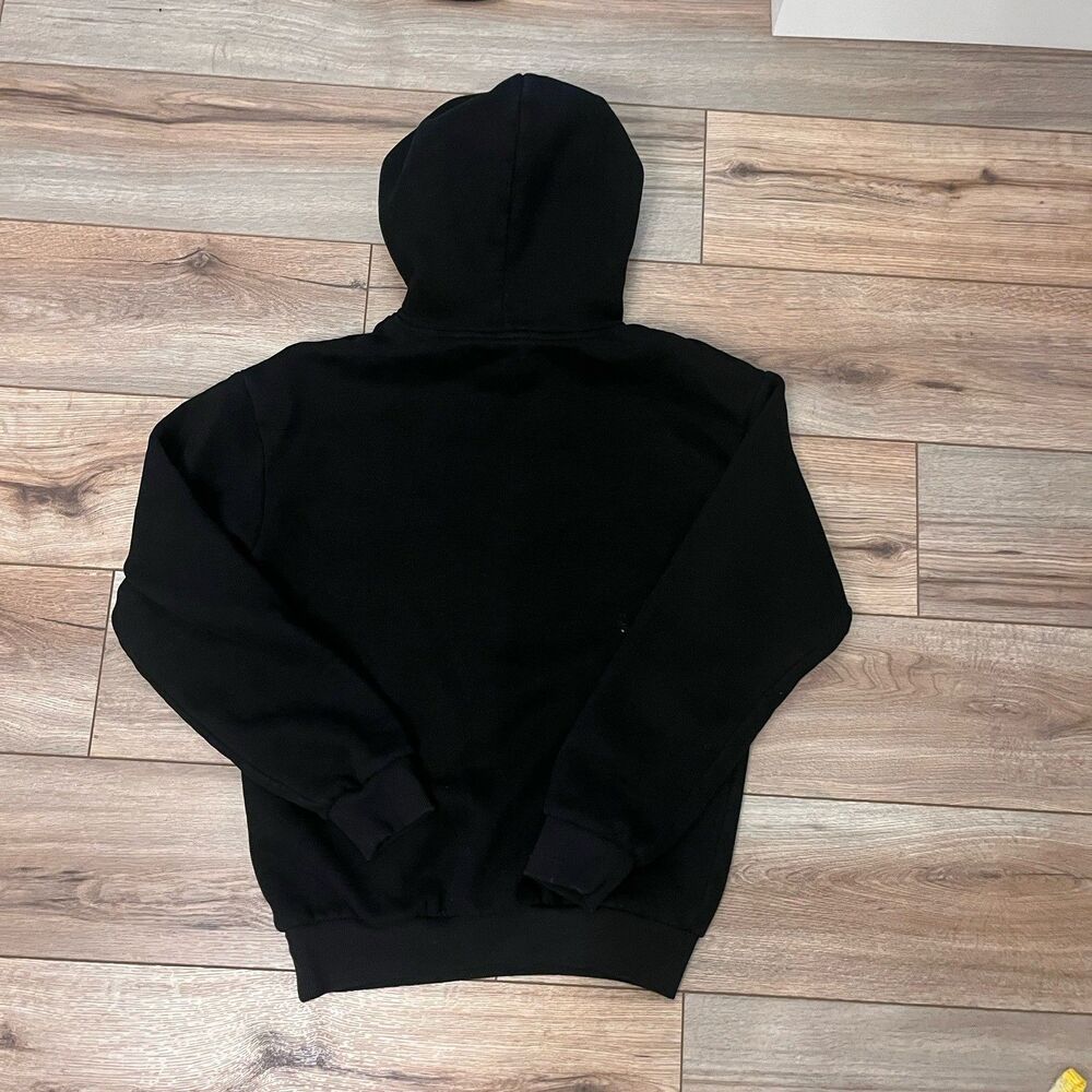 Comfrt Black Oversized Baggy Fleece Hoodie Sweatshirt Pullover Women's XS - Picture 5 of 5